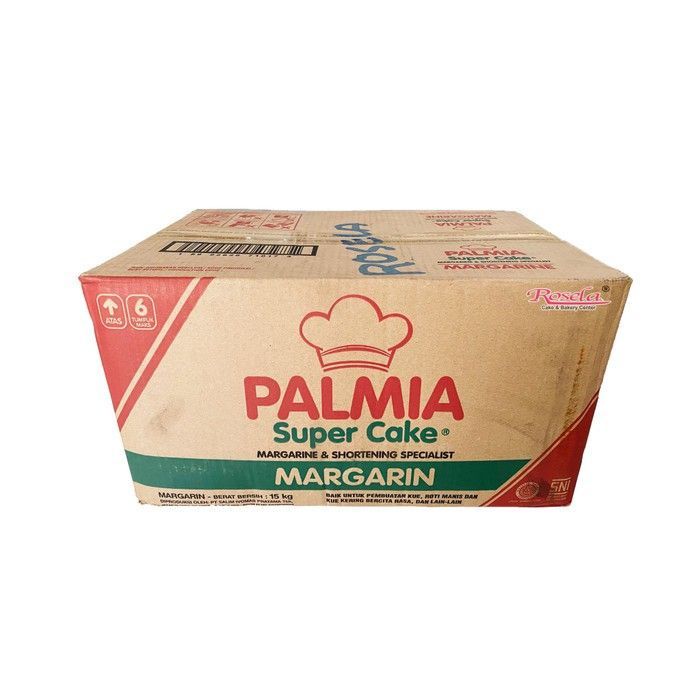 PALMIA SUPER CAKE MARGARINE SHORTENING SPECIALIST MARGARIN KEMASAN 15 KG