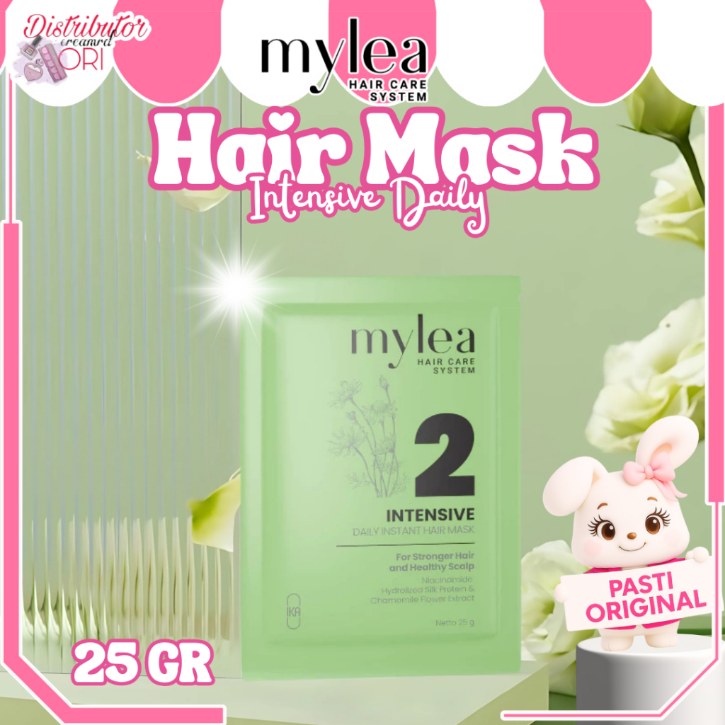 Mylea Intensive Daily Instant Hair Mask 25gr for Excessive Hairloss & Damaged Hair | Distributor Cre