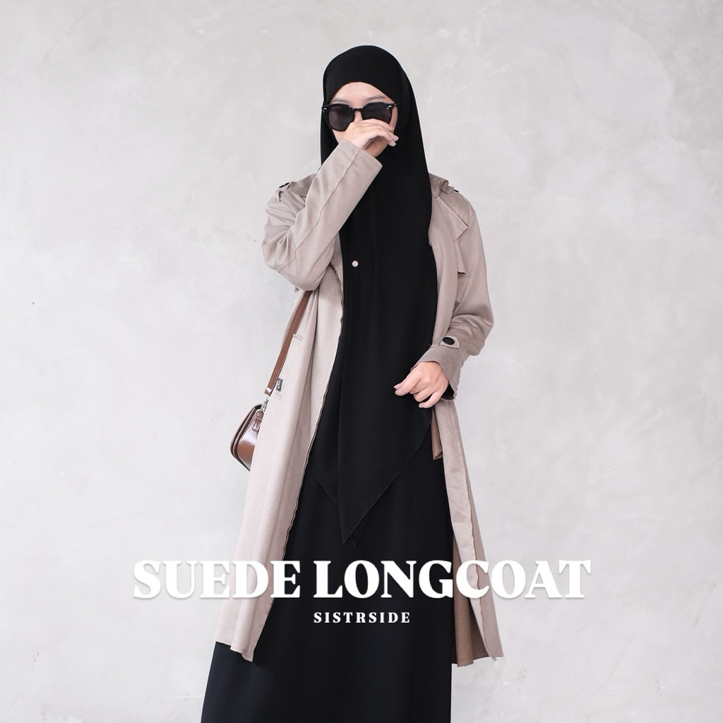 SISTRSIDE - SUEDE LONGCOAT