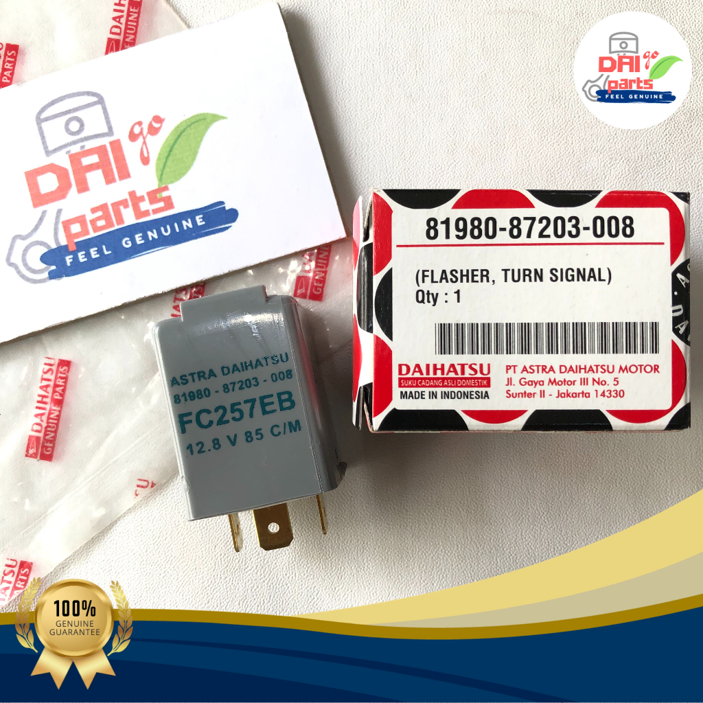 Flasher Lampu Sen Sein - Taft / Feroza / Taruna / Espass / Zebra / Classy / Delta Original