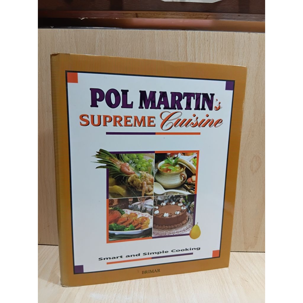 Buku Resep import ( bekas ) POL MARTIN & SUPREME GUISINE.
