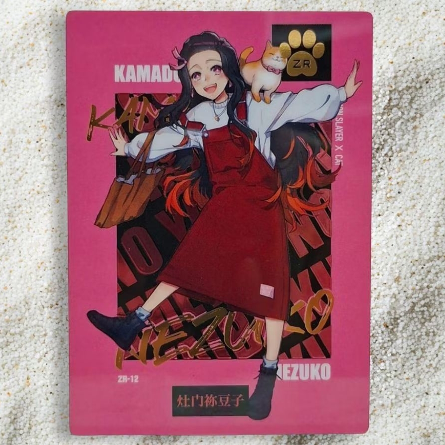 Kartu CCG Demon Slayer Kamado Nezuko ZR