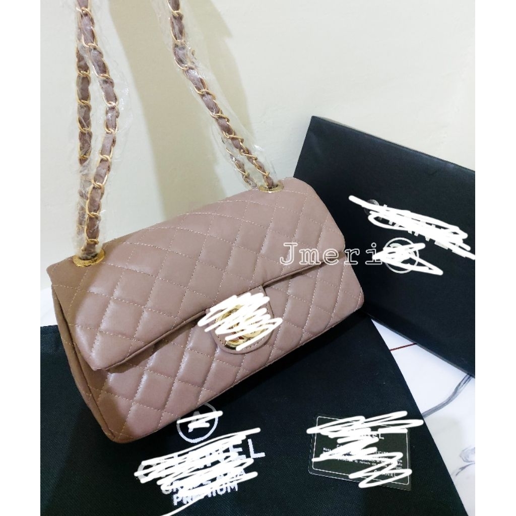 Tas Slempang ch free box + paperbag tas import wanita tas branded selempang