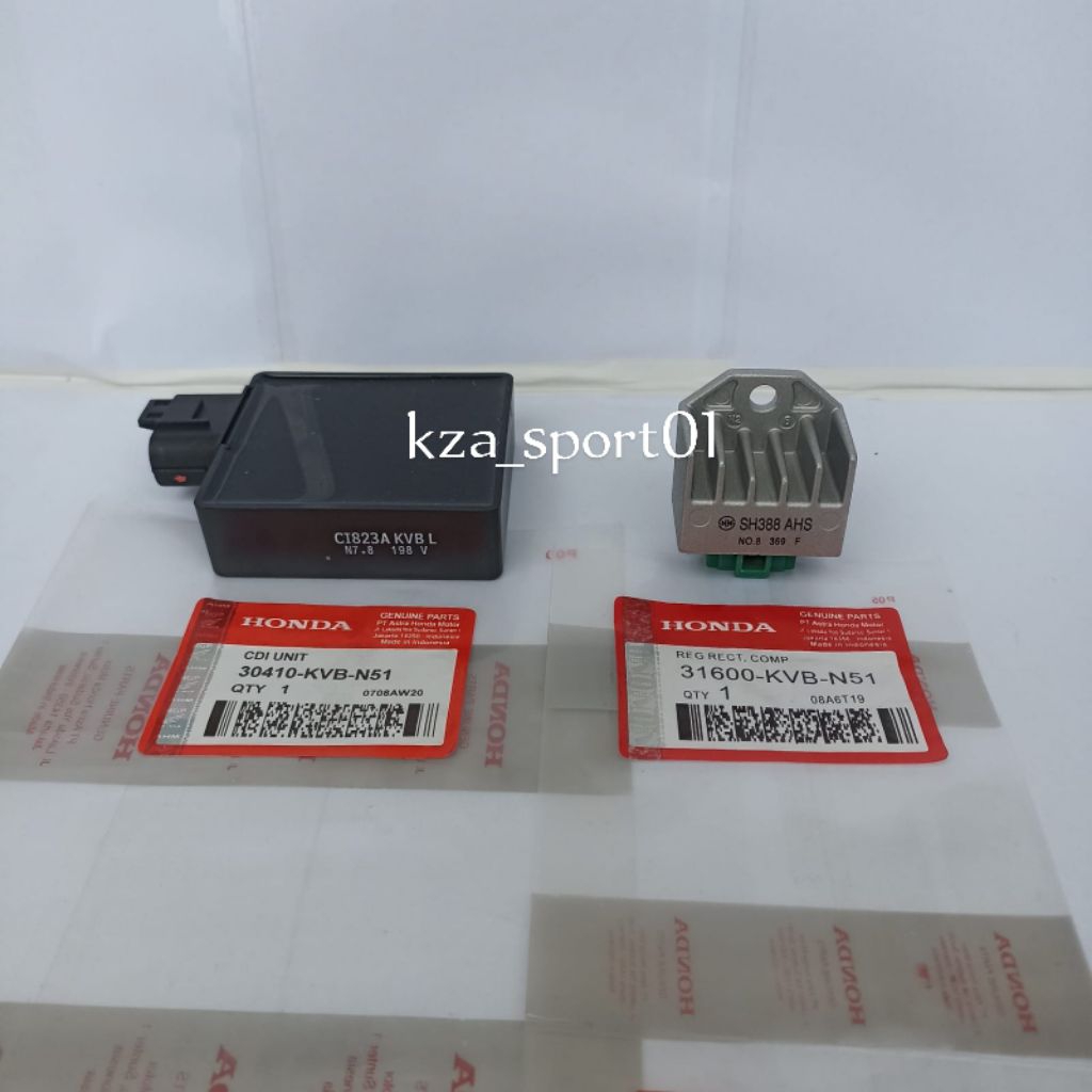 KIPROK REGULATOR + CDI ( KVB ) HONDA VARIO 110 KARBU, VARIO TECHNO 110, VARIO CBS 110 HONDA MOTORCYC