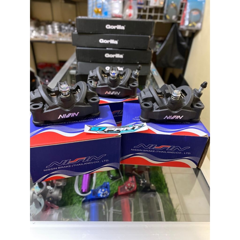 Kaliper nisin 4p caliper Nissin twin Africa pitch 100 original