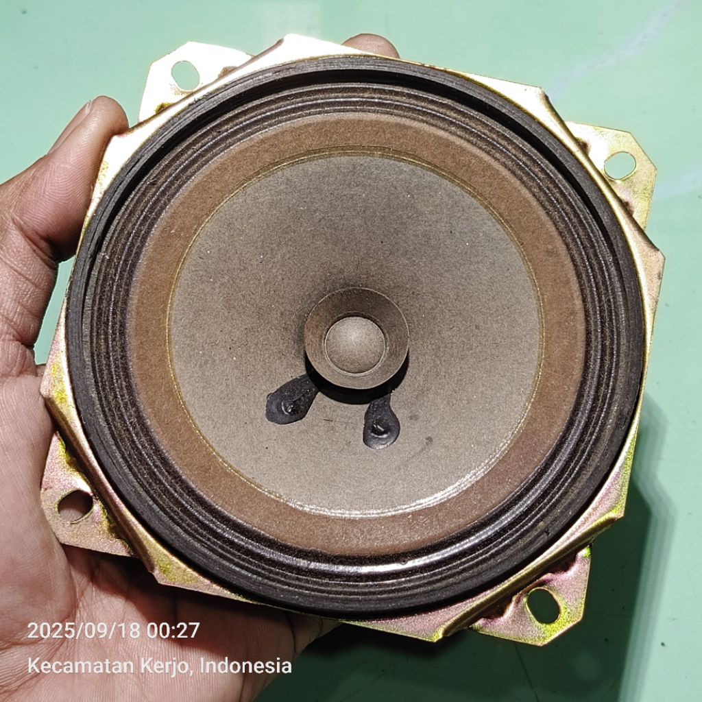 speaker SONY fullrange 4,5 inch 6 ohm 6 watt original cabutan