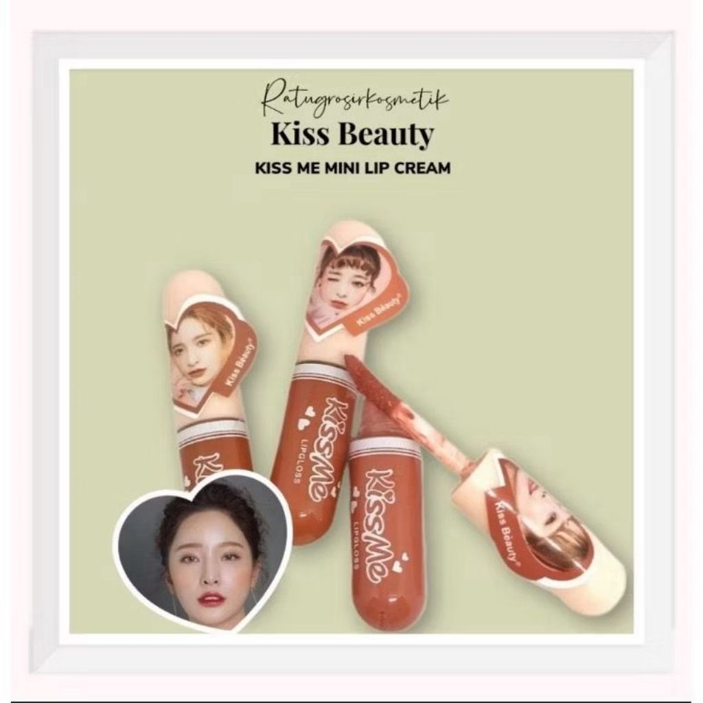 LIP GLOSS MATTE KISS ME KISS BEAUTY NO.7880