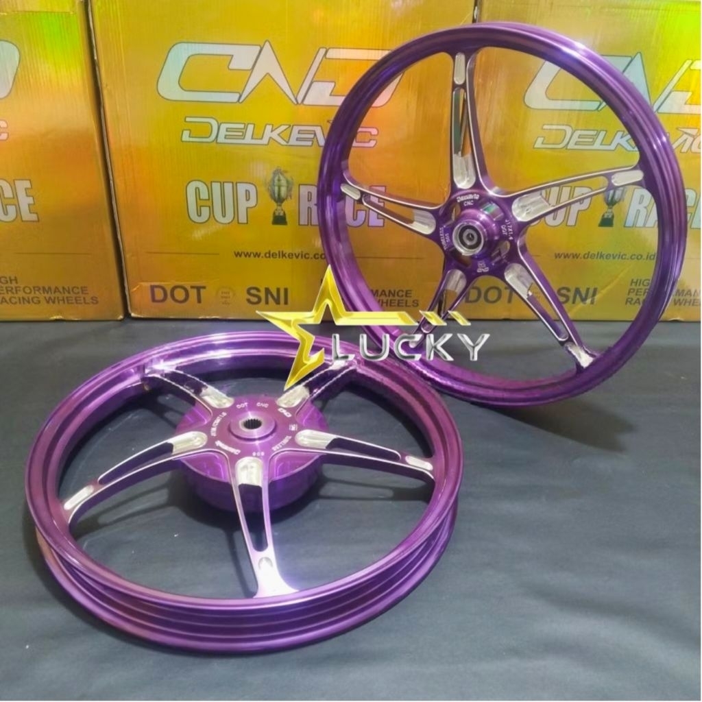 VELG DND DELKEVIC K SPEED BINTANG LAUT RING 17 MIO SPORTY/MIO SMILE/MIO J/FINO 115/SOUL GT OLD/BEAT/