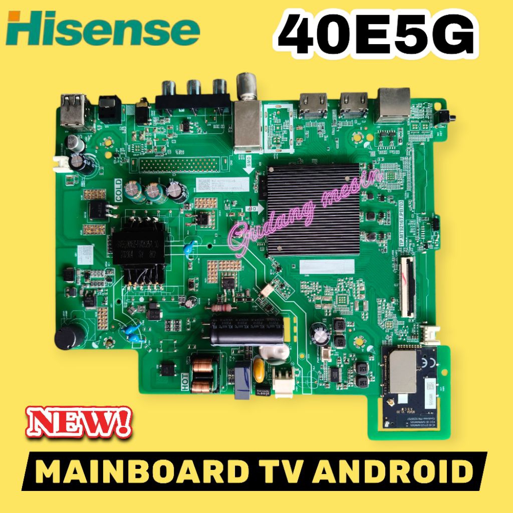 MB TV HISENSE 40E5G / MAINBOARD TV HISENSE 40E5G / MODUL TV HISENSE 40E5G / MB HISENSE 40E5G / 40E5G