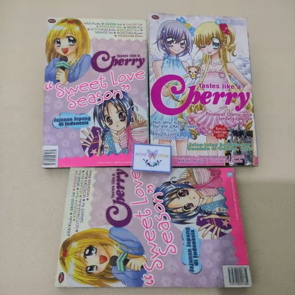 (ORIGINAL) Komik tastes like a Cherry - Jajanan Jepang di Indonesia & Pendapat Cherry Girls tentang 
