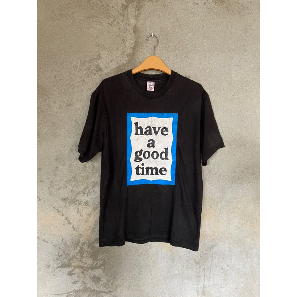 Have a good time blue frame
