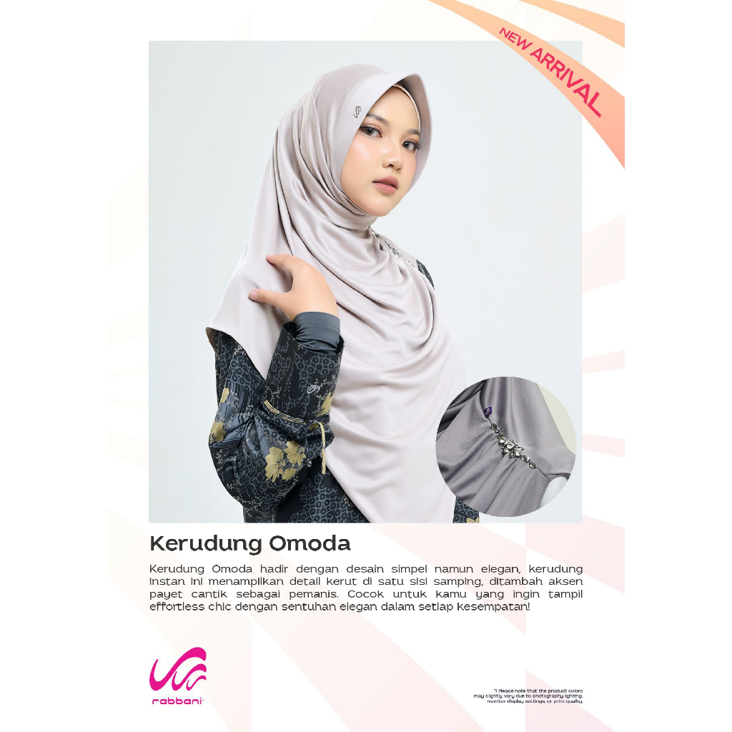 Kerudung Omoda | Kerudung Instan | Hijab Instan | Jilbab | Kerudung Dewasa | Kerudung Rabbani | Rabb
