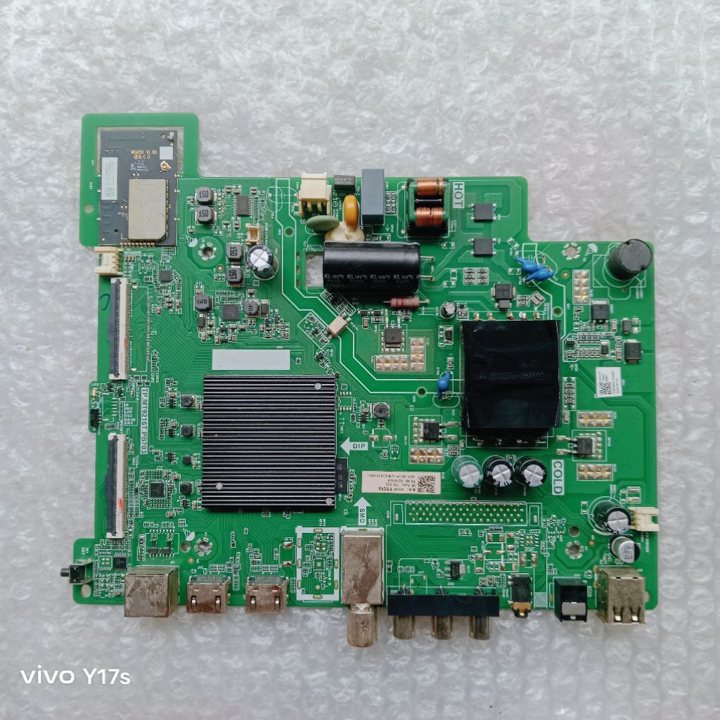 MB MOBO MAINBOARD MESIN TV TOSHIBA 43v35kp NORMAL TESTED