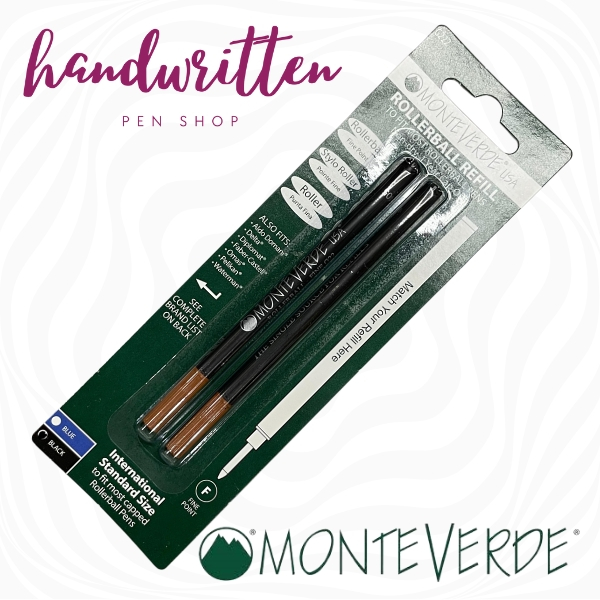 

MONTEVERDE Euro | 5888 | 888 Size Ceramic Rollerball Refill For Most Capped Rollerball Ballpoint
