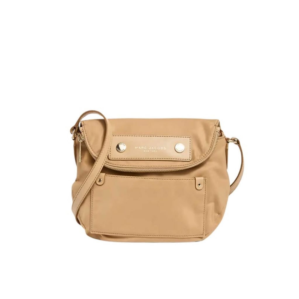 Mj Preppy Nylon Natasha Small Crossbody Iced Coffee