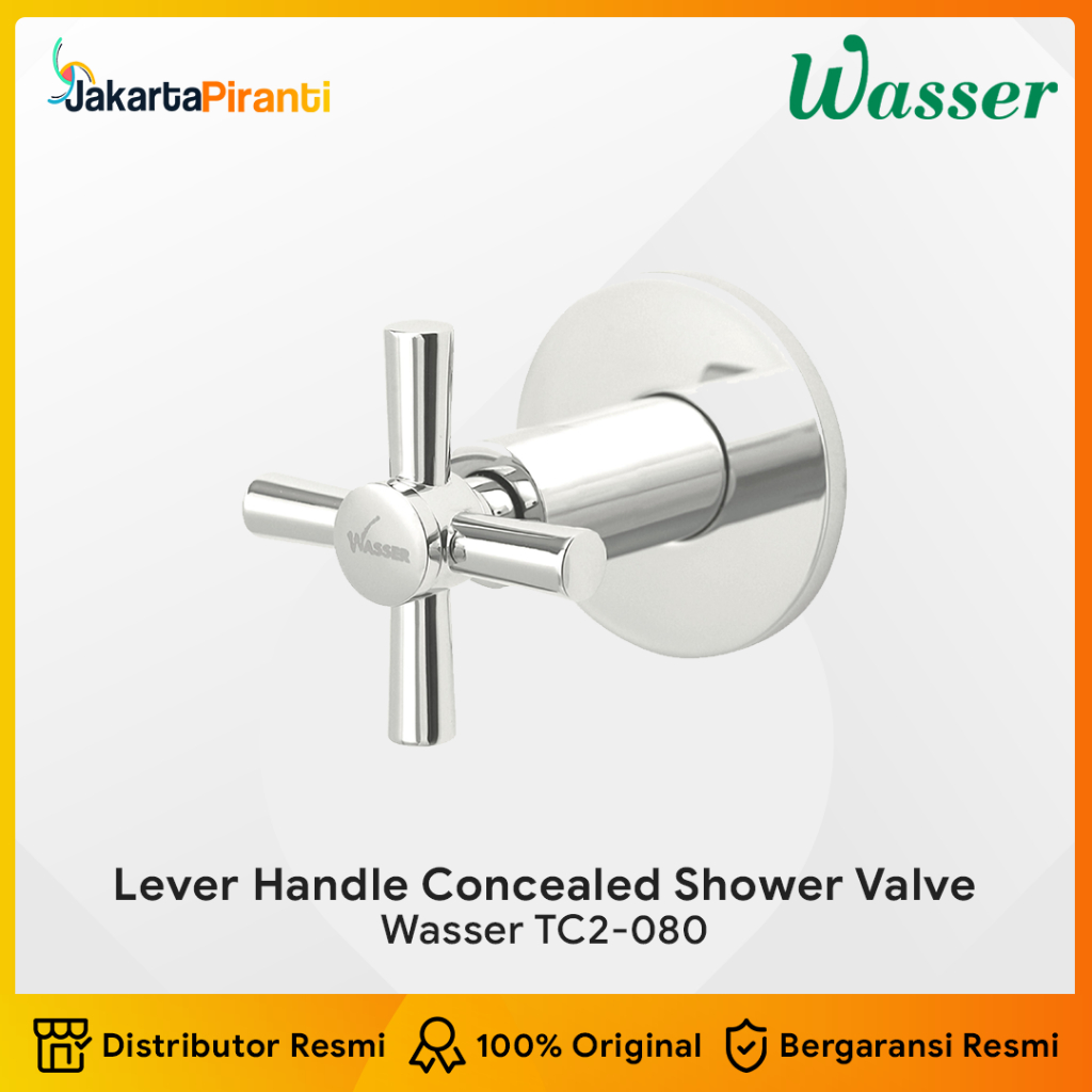 Kran Shower Wasser TC2 080 Keran Shower Tanam Dingin Saja TC2080 Stop Kran Tanam (Dingin) Wasser TC2