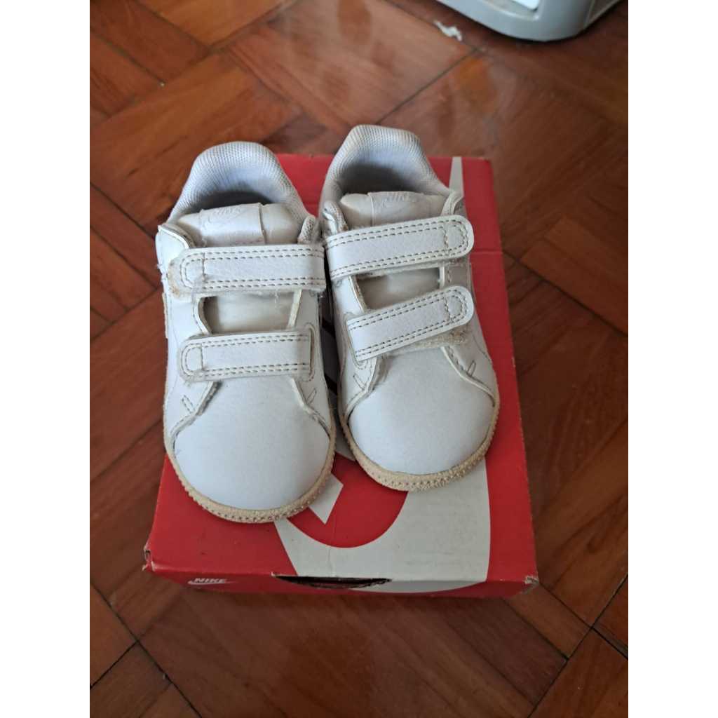 Sepatu Bayi/Anak Nike Court Royale (TDV) Original – Preloved Ukuran 5C (EU 21/11cm insole)