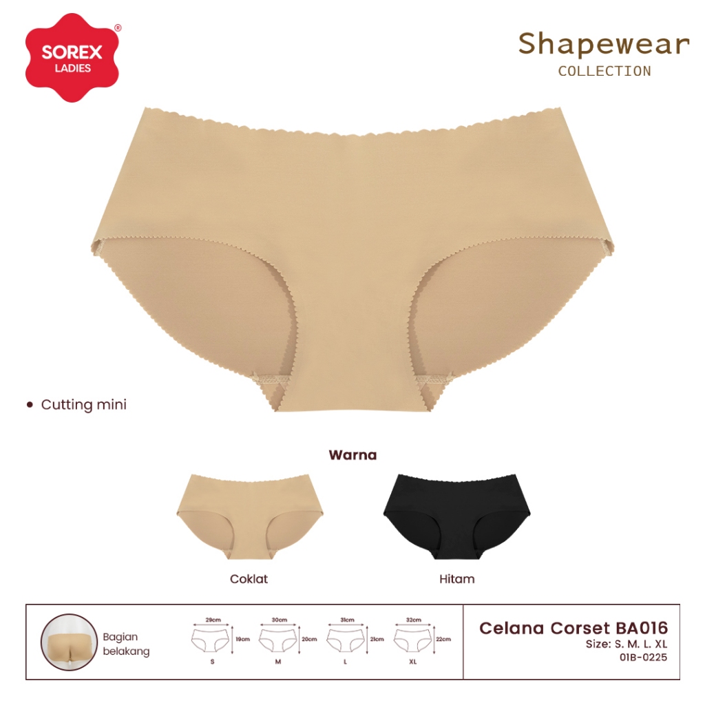 Sorex Curve-O Celana Corset Busa Shapewear Corset BA016 ( BA 016 )
