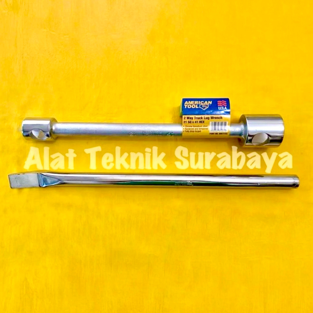 AMERICAN TOOL SET KUNCI RODA TRUCK 20 X 38 ; 21 X 41 / 2 WAY LUG WRENCH BAN TRUK FUSO HINO