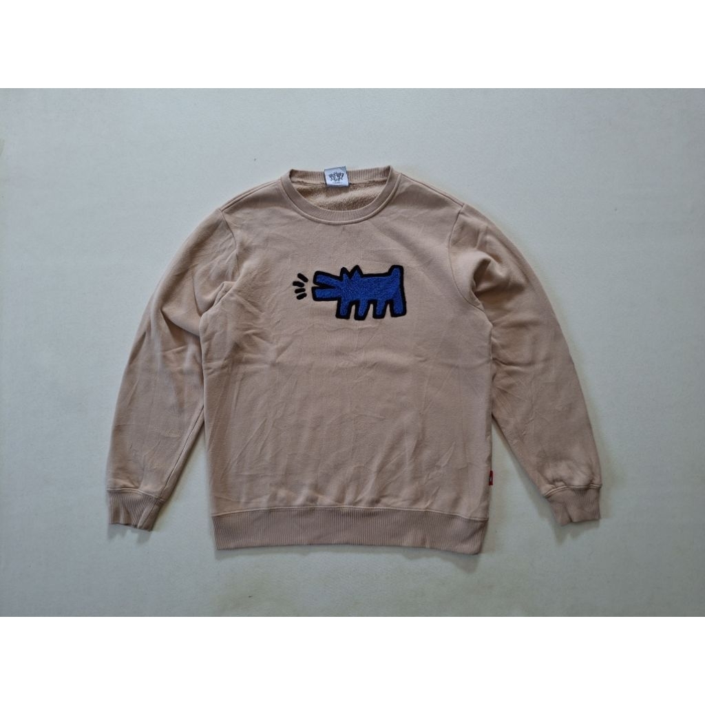 CREWNECK SWEATSHIRT KEITH HARING ORIGINAL 100%