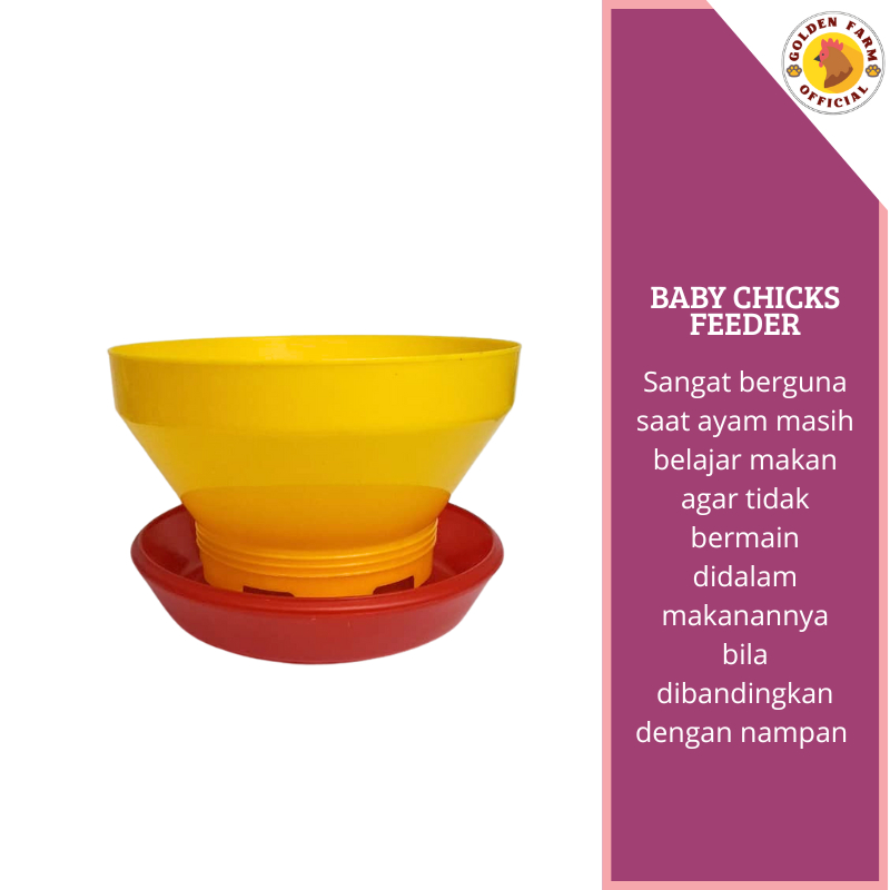 Baby chicks feeder tempat pakan anak ayam