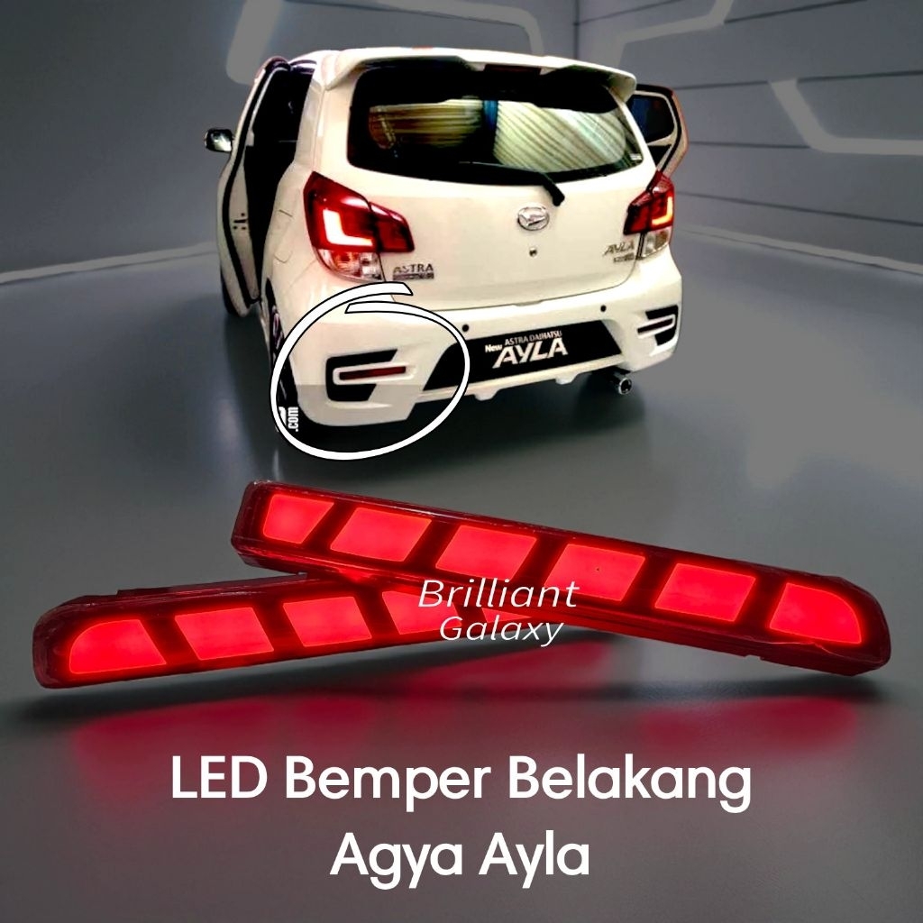 Led Bemper Belakang - Agya Ayla