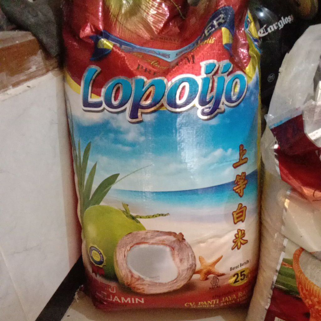 lopo ijo kemasan 25kg