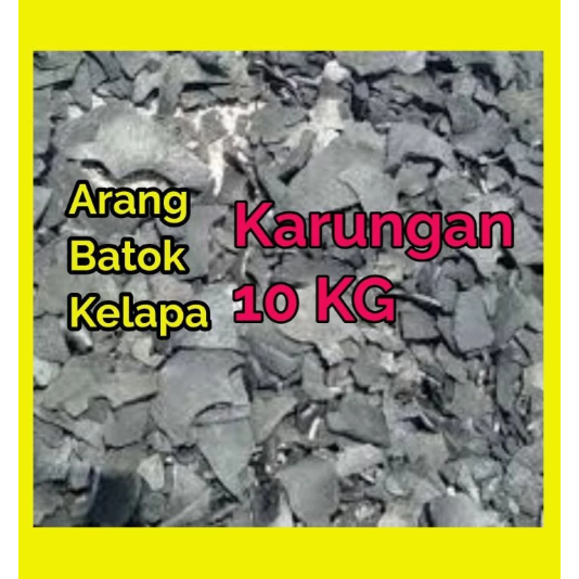 Areng - Arang Batok Kelapa Karungan (10KG)