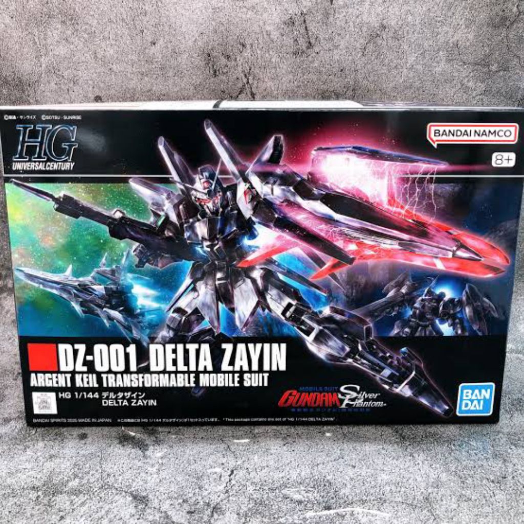 HG Delta Zayin Premium Bandai