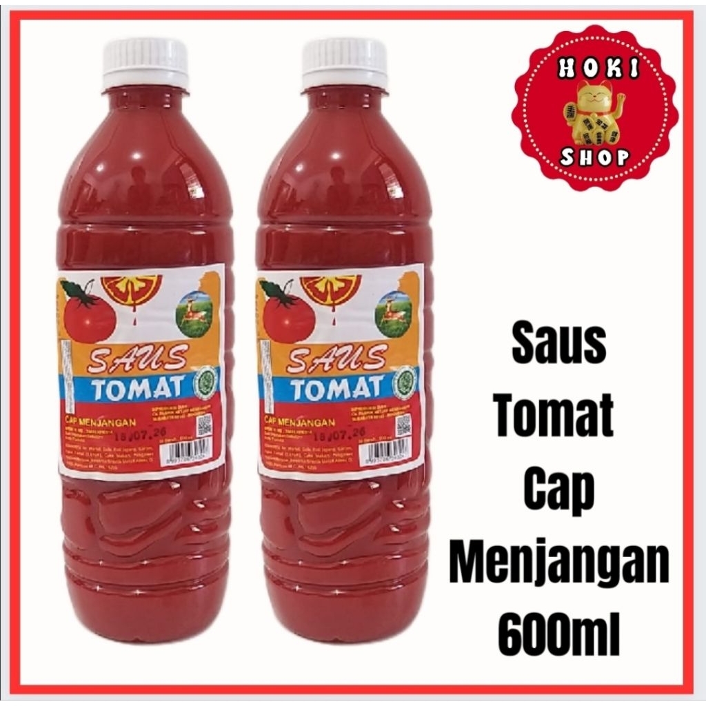 Saus Tomat Cap Menjangan 600ml / Saus Tomat Menjangan / Saos Menjangan / Saos Tomat Menjangan
