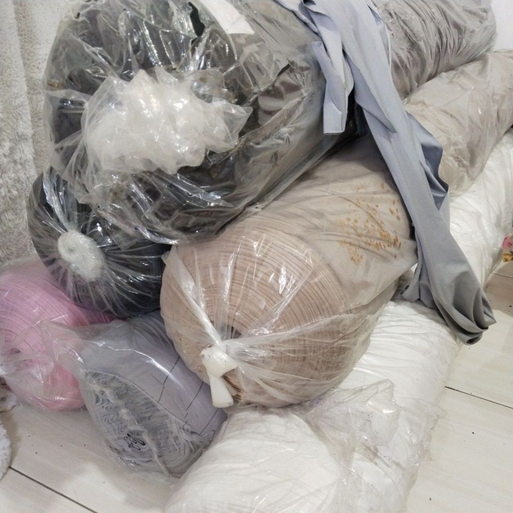 KAIN JERSEY /KAIN ROLAN JERSI SPANDEX BALON GRAMASI175 Gr Lebar 165 cm Per Roll Isi 25 Kilo