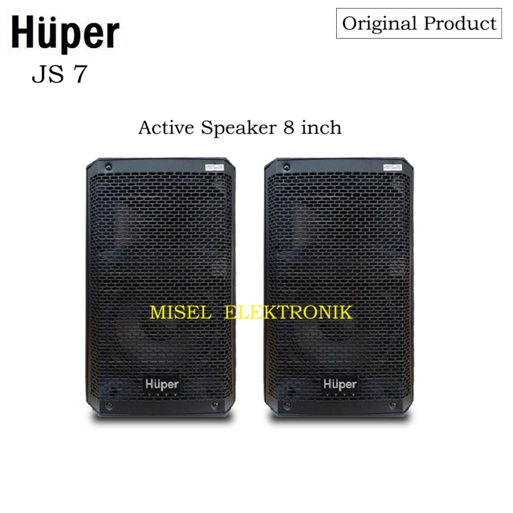 Huper JS7 / JS 7 Speaker Aktif 8 Inch Original