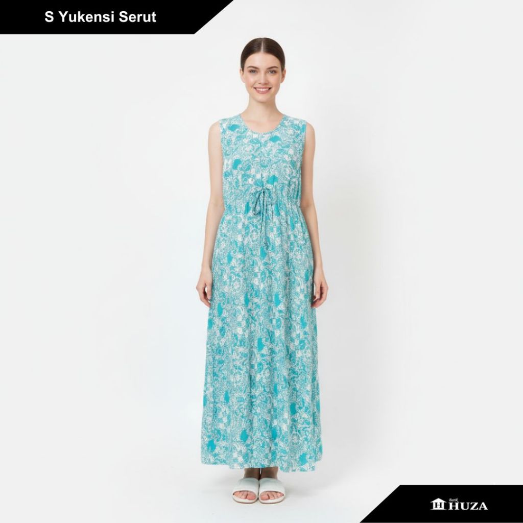 Batik Huza | Daster Panjang | Daster Yukensi | Sedress Yukensi Serut