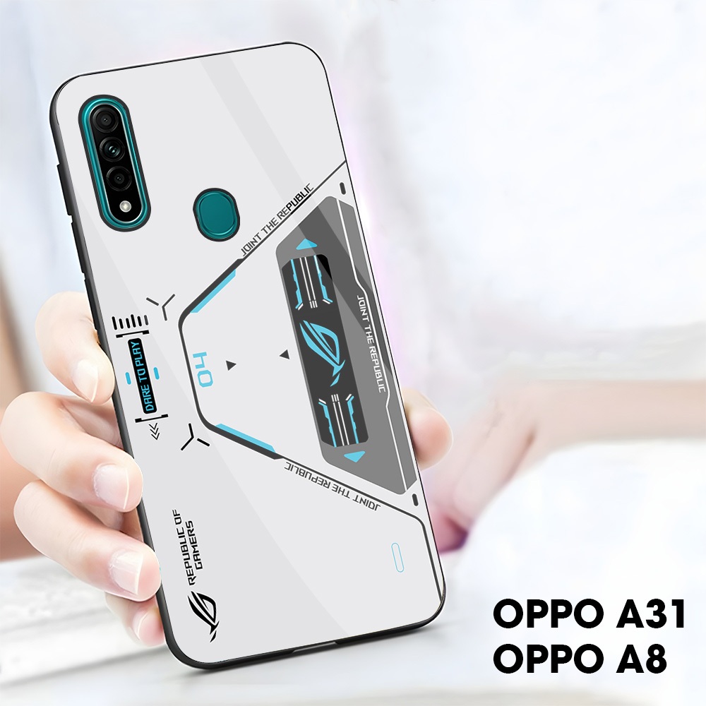 Case Oppo A31 A8 Casing Oppo A31 A8 [ROG M72] Case Glossy Case Aesthetic Custom Case Anime Case Hp O