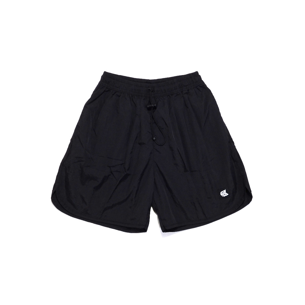 Esntls - Celana Pendek RUN TRAVIS BLACK - Short Pants Pria
