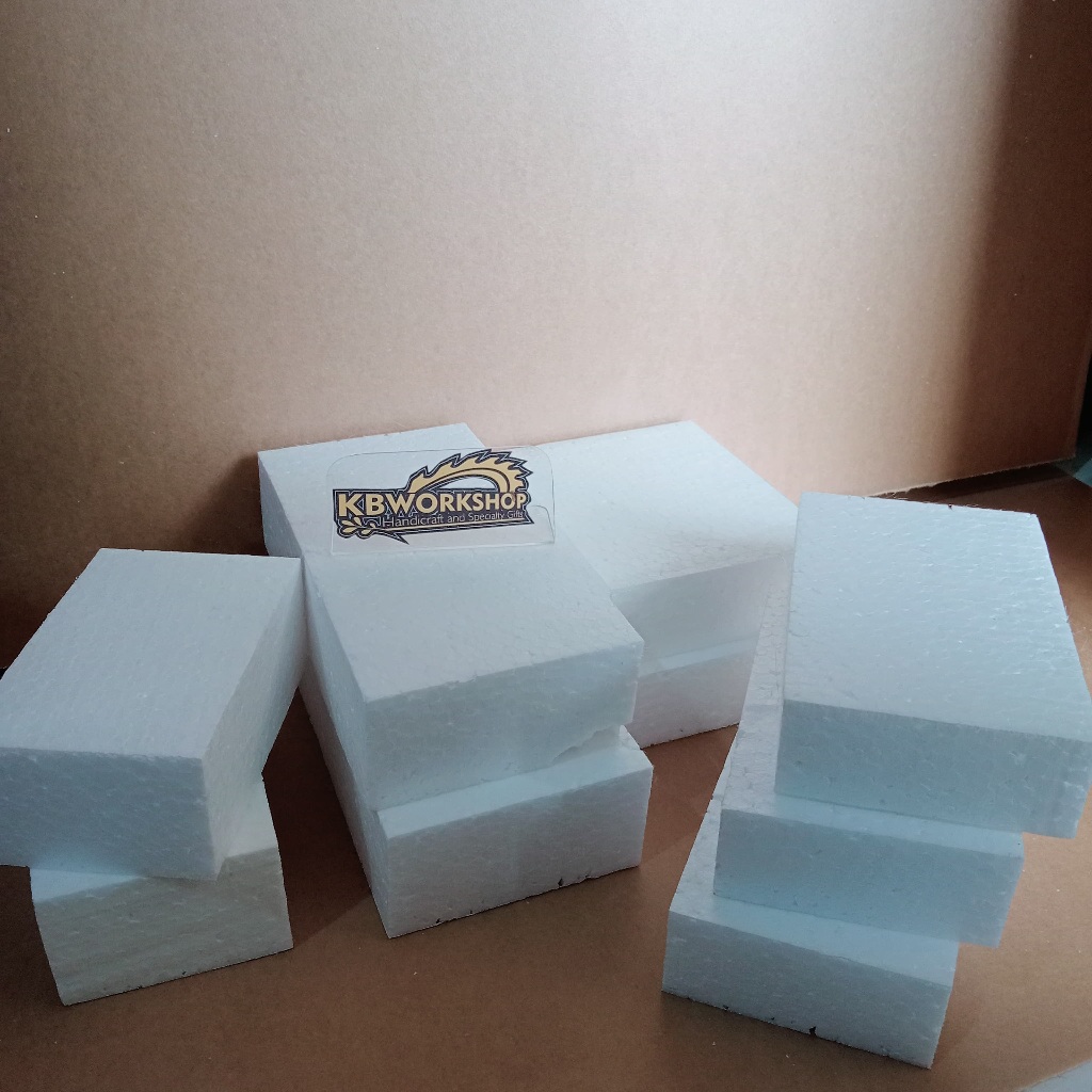 Custom Styrofoam Kotak Lembaran Tebal 4cm