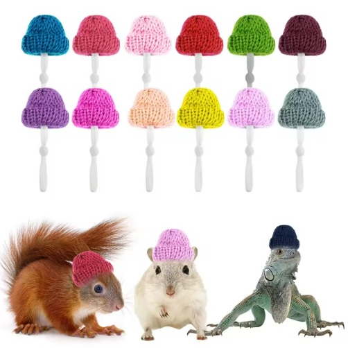 Topi Hamster Topi Rajut Hamster Ringan Topi Rajut Hewan Mini