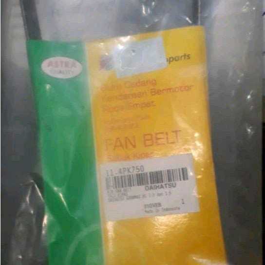 FAN BELT DAIHATSU GRANDMAX AC 1.3 1.5 4PK750