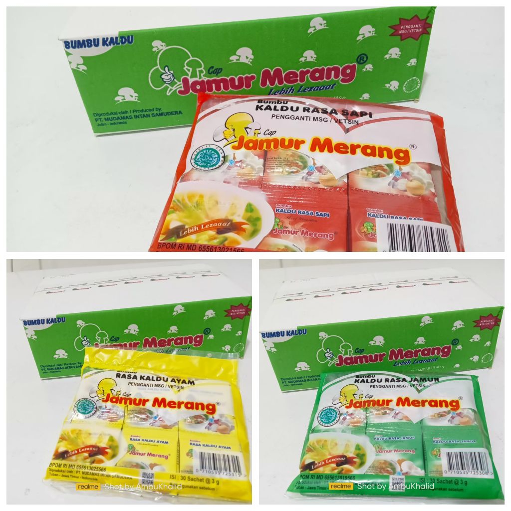 Kaldu Jamur Merang Sachet Per Pack