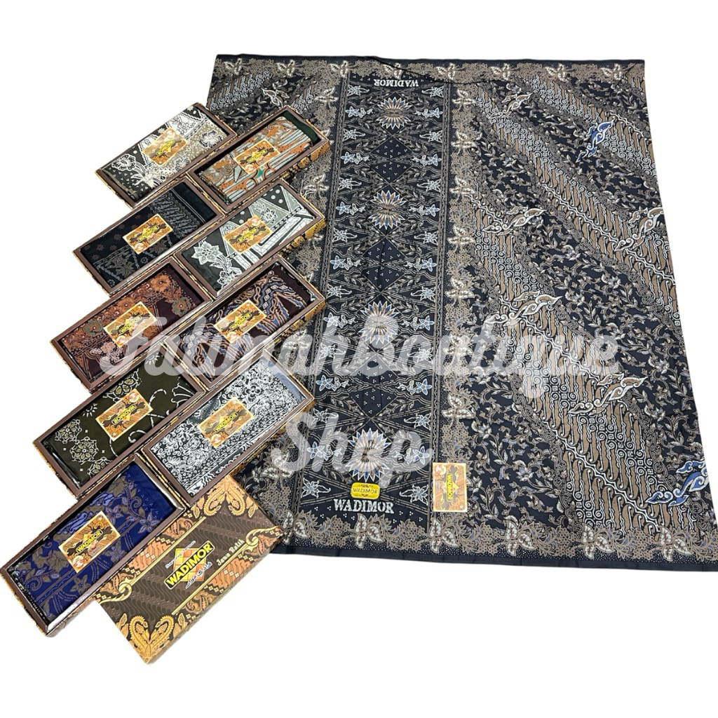 Sarung Dewasa Wadimor Motif Jawa Batik , Borneo Kembang , Manik - Manik , Tiga Dara 3 Dara , Jaring 