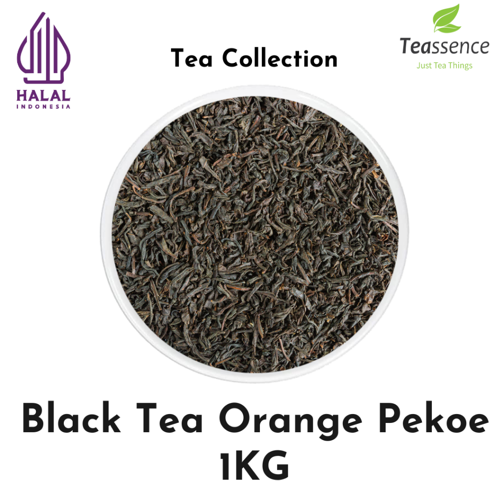 Black Tea Orange Pekoe Premium / Teh Hitam Orange Pekoe / Teh Hitam Premium Bulk 1Kg