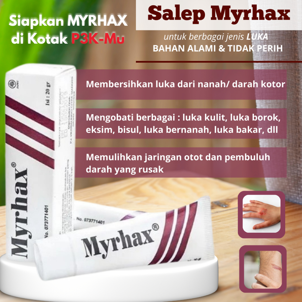Myrhax Salep Luka Bakar & Luka Diabetes Ampuh Salep Penghilang Luka & Diabetes – Sembuh Lebih Cepat