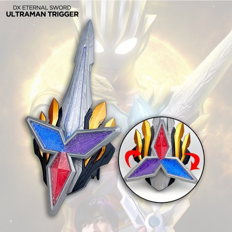 Koleksi Mainan Ultraman Trigger DX Eternal cosplay ultraman Cosplay Tokusatsu