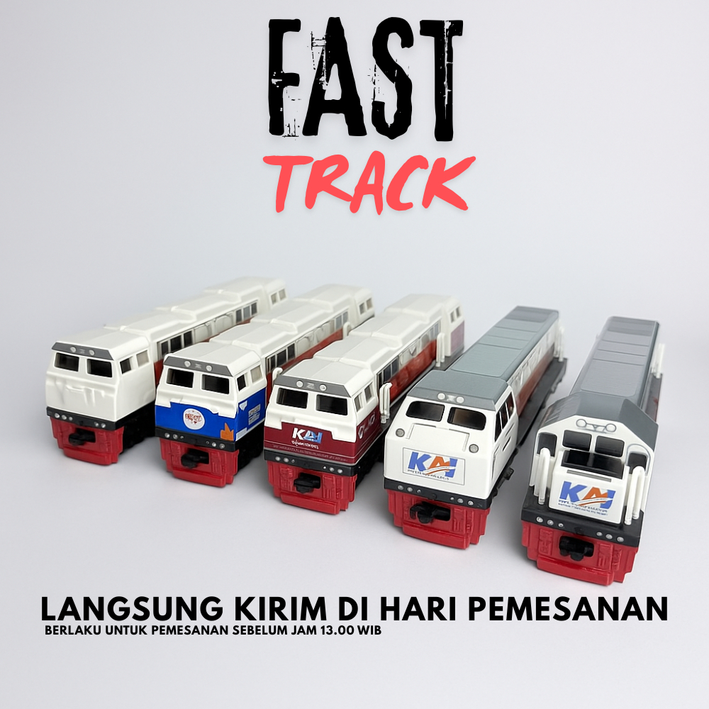 FAST TRACK | mainan anak kereta api miniatur Kereta api indonesia