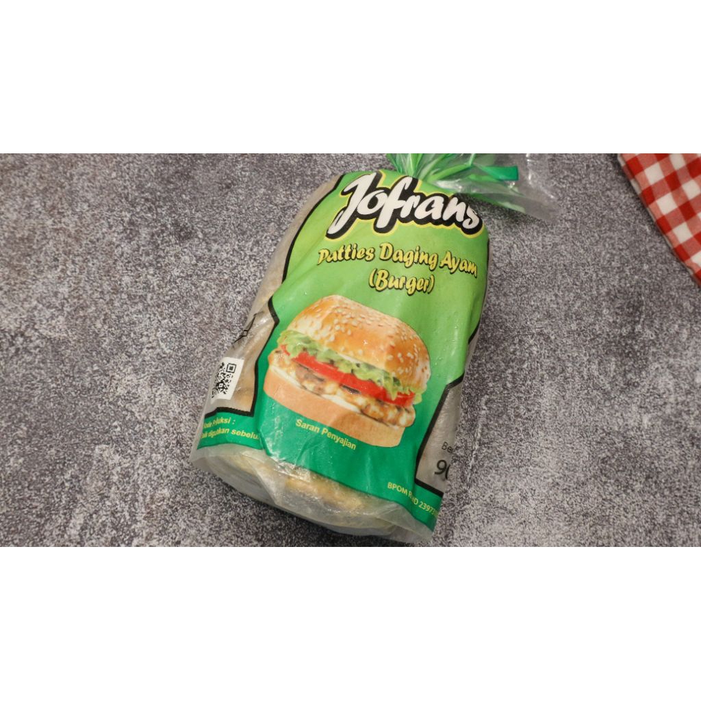

Jofrans Patties burger ayam 900gr