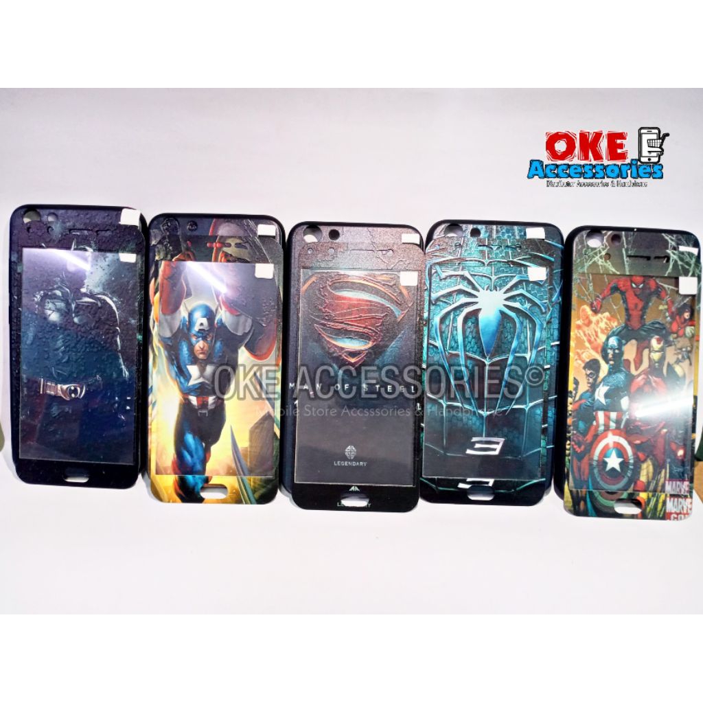 Case Man Of Case + Temperedglass (1 set) Vivo Y69