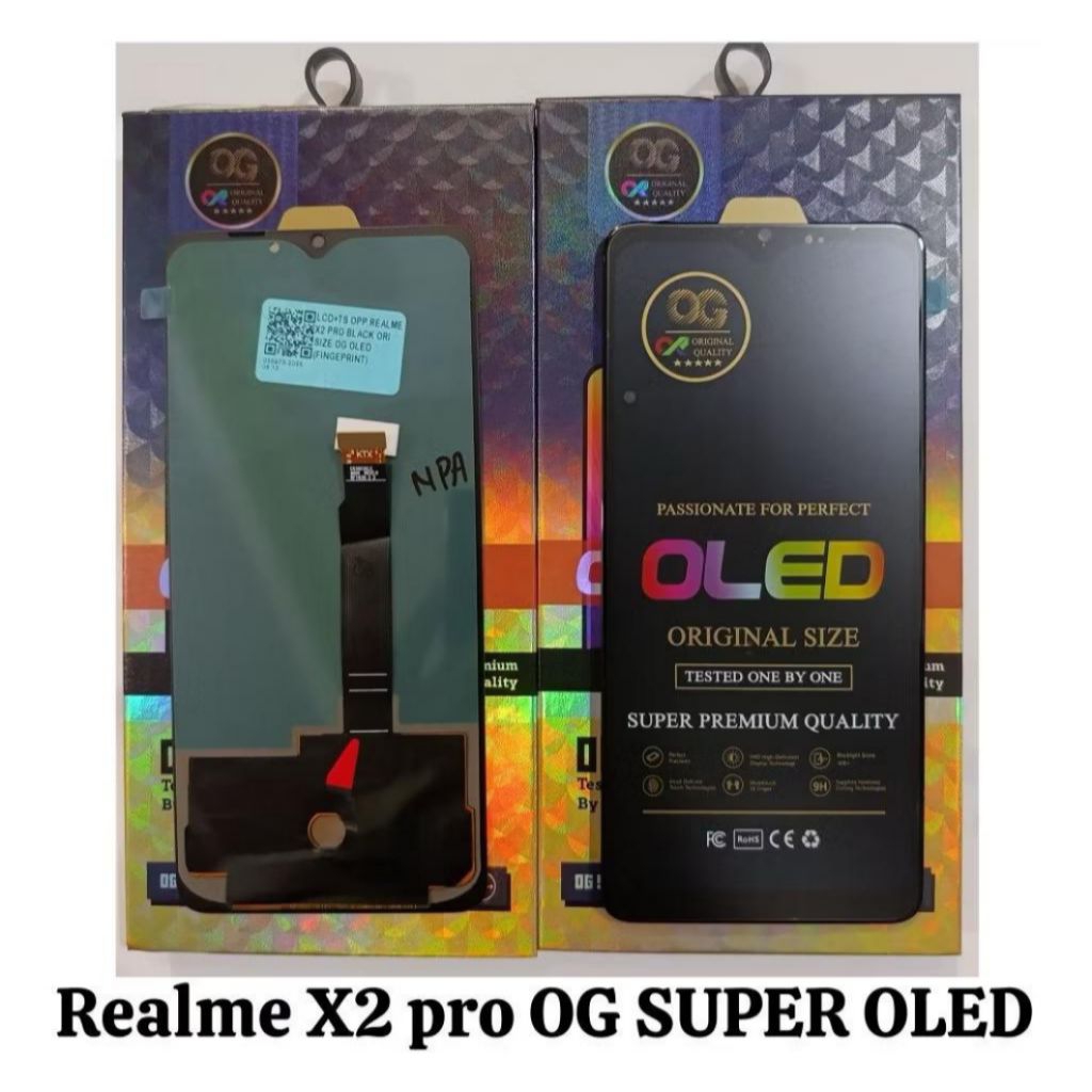 LCD + TOUCHSCREEN REALME X2 PRO OG SUPER OLED