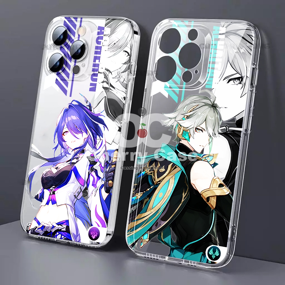 ALL TYPE CASE BENING MOTIF GENSHIN 4 UNTUK VIVO V27 5G V23 5G V23E V20 V29/S17 Y81 V20 SE Y29 5G/Y19