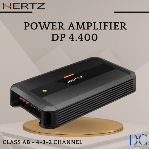 Power Amplifier Mobil - Amplifier DP 4.400 Hertz - 4-3-2 Channel Class AB Amplifier - Audio Amplifie