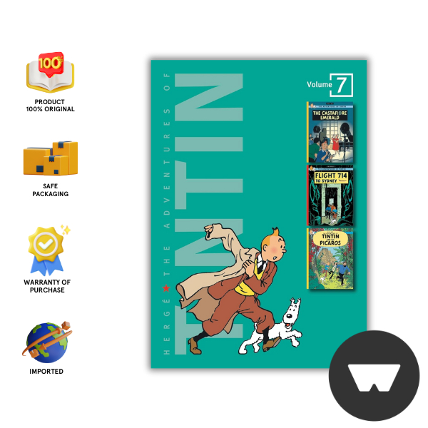 Hachette Book - Adventures Of Tintin Vol.7 ( 3 Books )